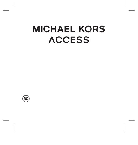 handleiding smartwatch michael kors|Michael Kors watch manuals.